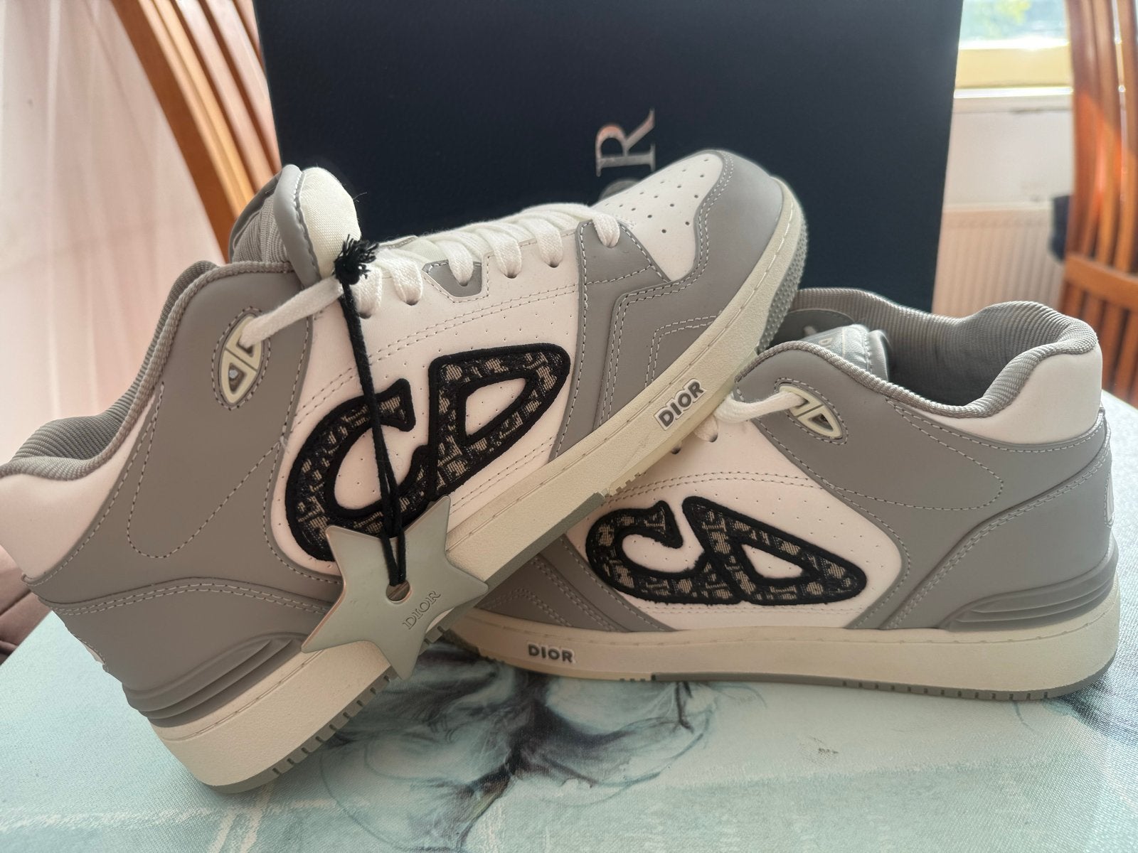 Dior B27 Low-Top Sneakers - Maat 44, Ophalen of Verzenden, Nieuw, Wit, Sneakers of Gympen