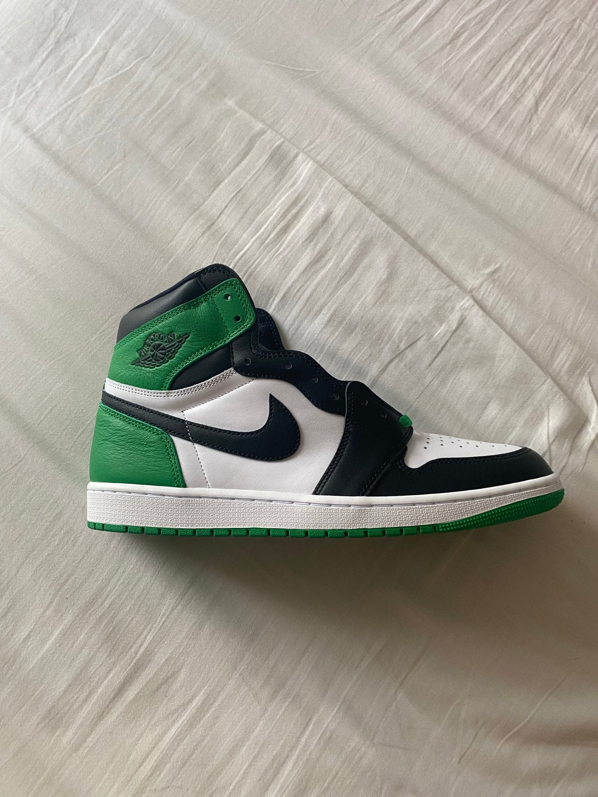 Nike Air Jordan 1 High Lucky Green, Kleding | Heren, Schoenen, Ophalen of Verzenden, Nieuw, Zwart, Sneakers of Gympen