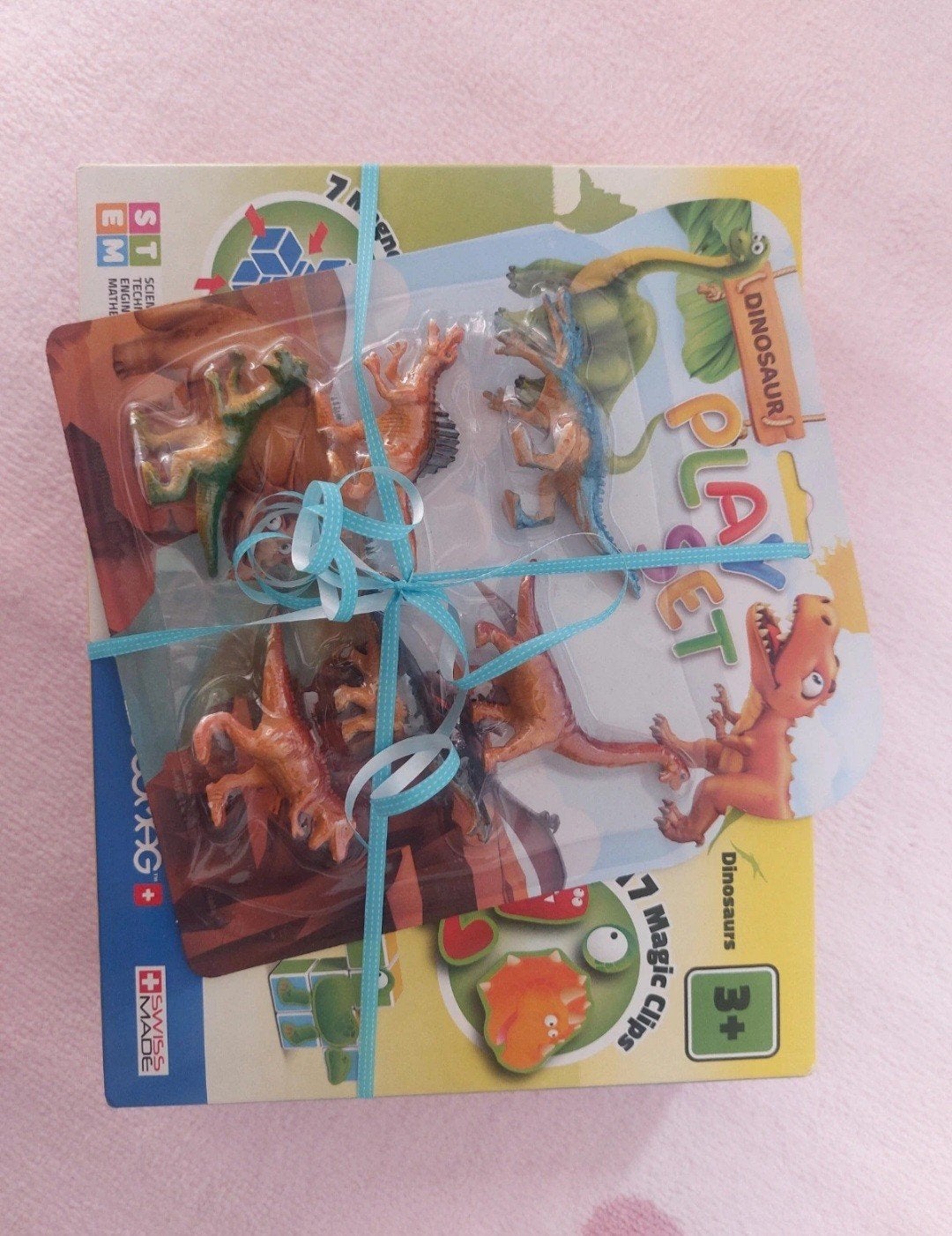 Geomag Magneet Setje en Dino Figuurtjes Cadeau Set, Ophalen of Verzenden, Nieuw