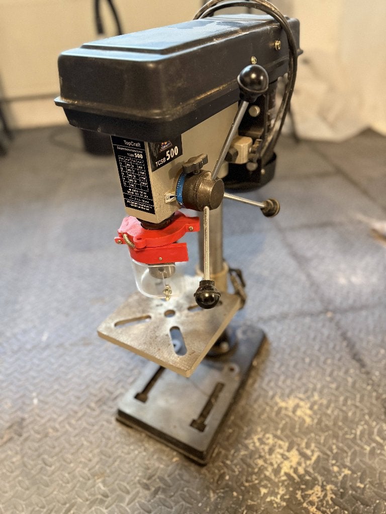 Drill Press TopCraft TCSB500, Ophalen, Gebruikt, 400 tot 600 watt, Kolomboormachine