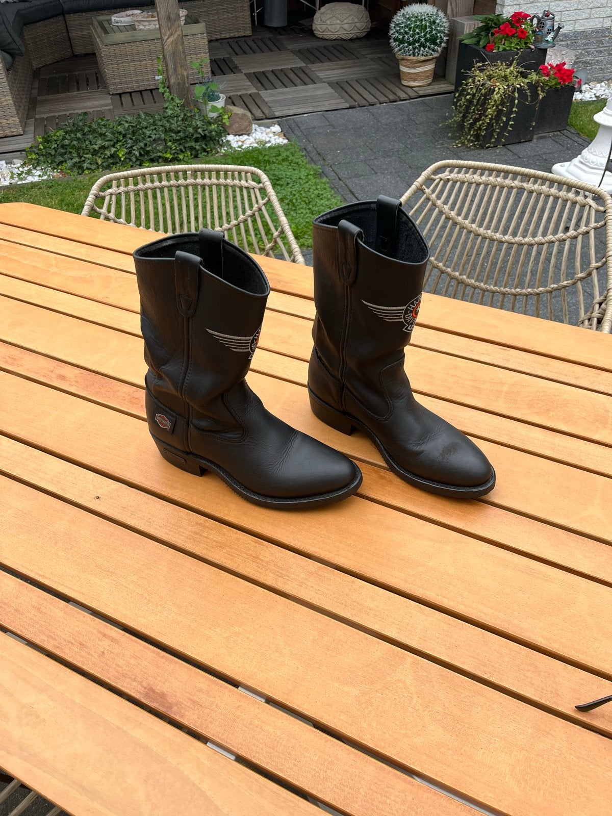 Harley-Davidson leren laarzen maat 39, Ophalen of Verzenden, Tweedehands, Laarzen