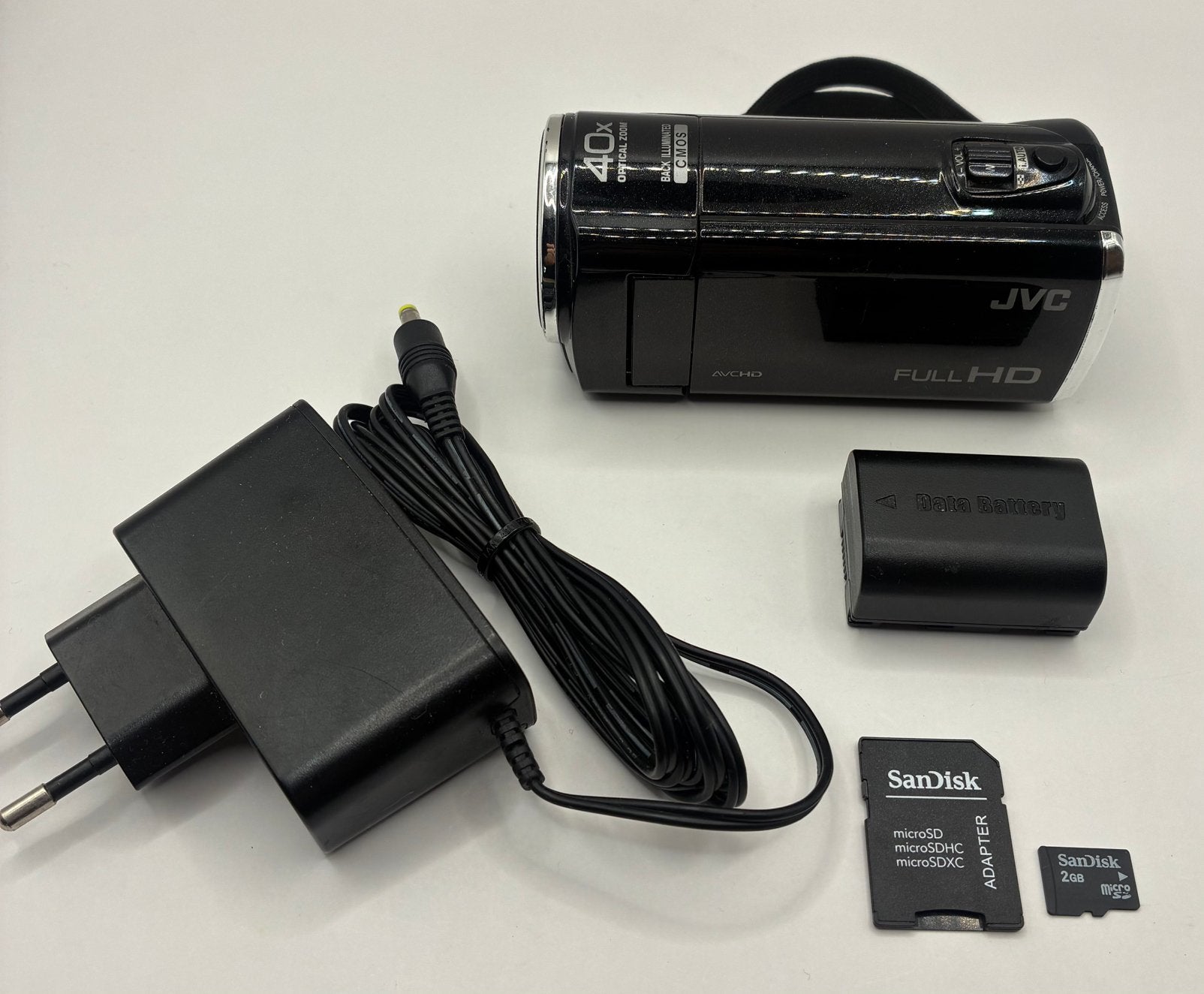 Jvc GZ-E105BE - videocamera, Ophalen of Verzenden, Zo goed als nieuw, JVC, 20x of meer