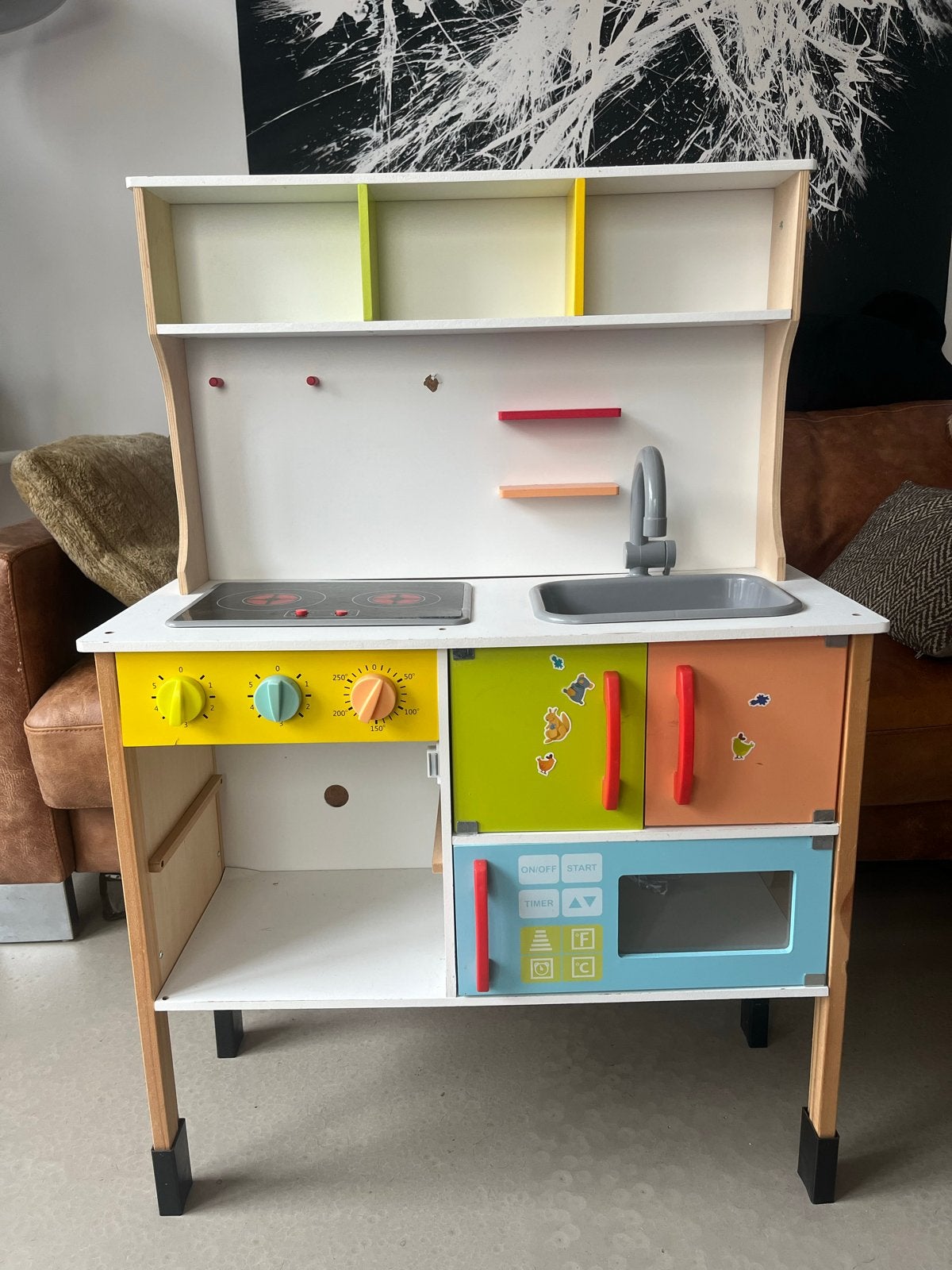 Gratis kinderkeuken met accessoires - nu ophalen!, Ophalen of Verzenden, Gebruikt, Hout, Speelkeuken