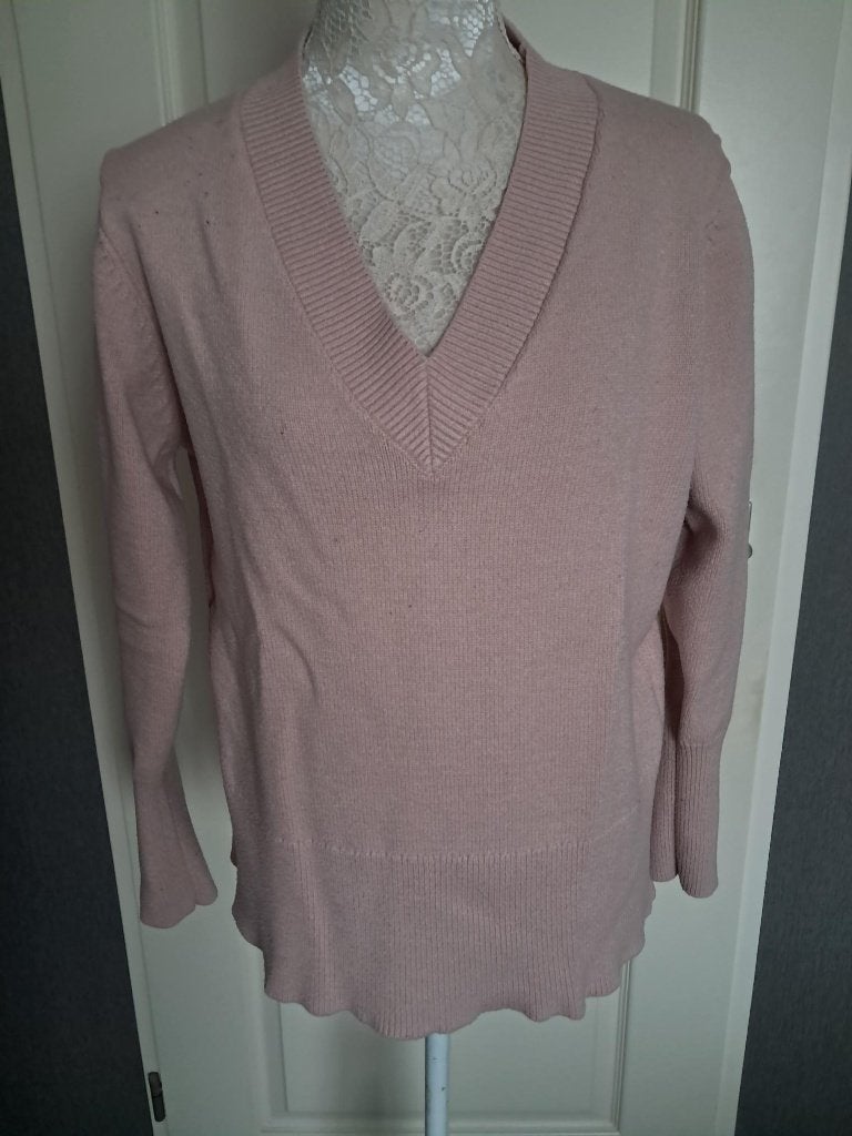 Trui &Co Woman  Maat : 42 Kleur : Roze, Maat 42/44 (L), &Co Woman, Ophalen of Verzenden, Zo goed als nieuw
