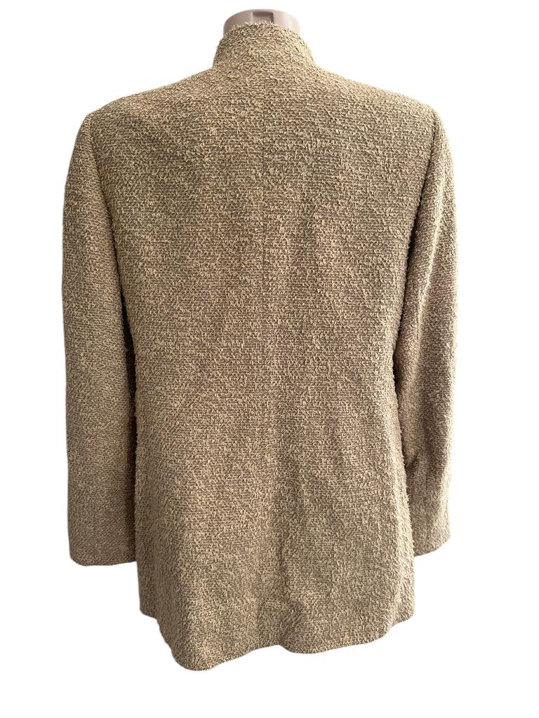 Akris vest L, Beige, Ophalen of Verzenden, Zo goed als nieuw