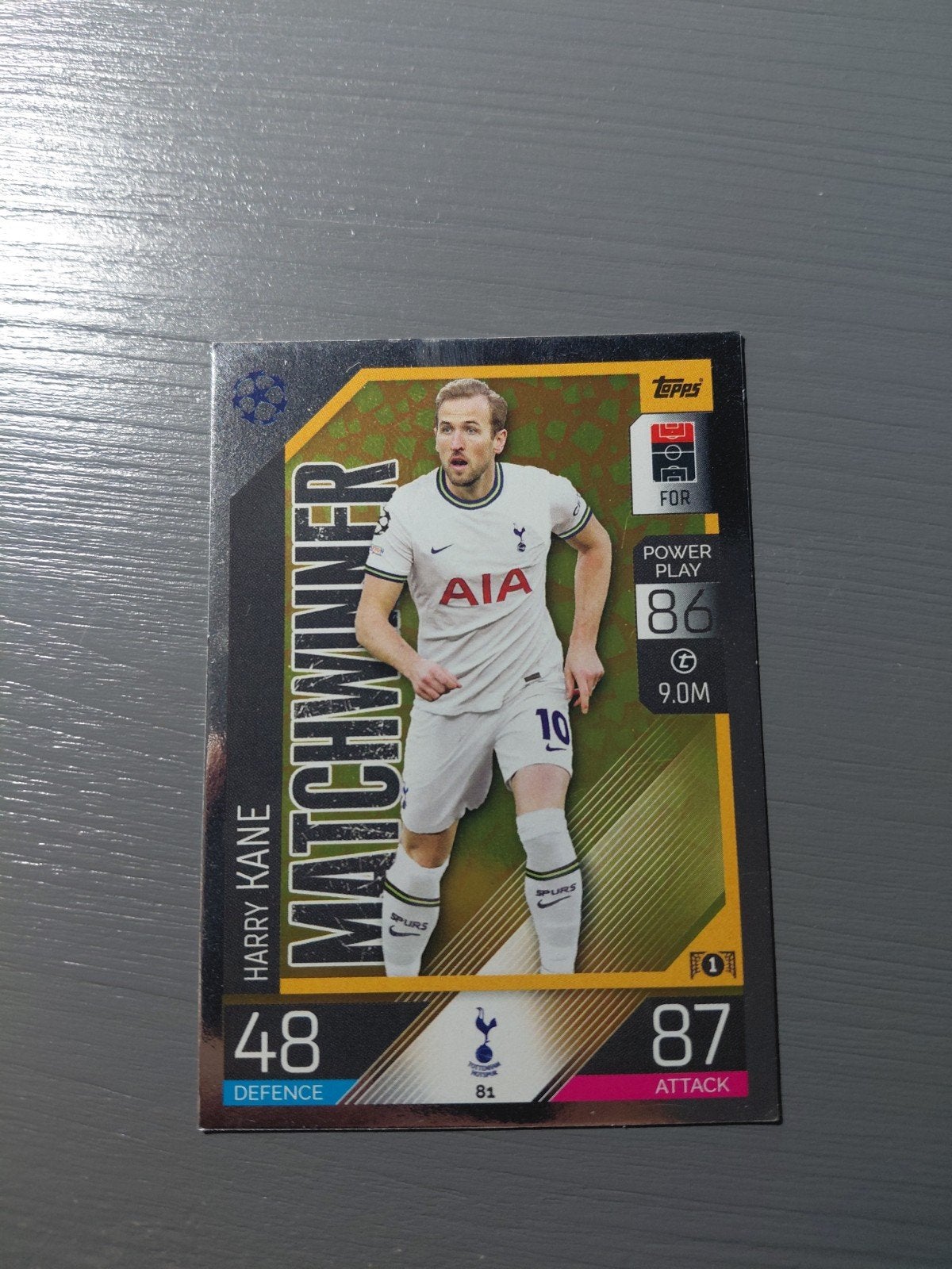 harry kane (tottenham) matchwinner topps 2022, Verzamelen, Ophalen of Verzenden, Nieuw, Buitenlandse clubs, Spelerskaart