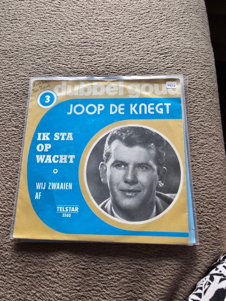 joop de knegt ik sta op wacht / wij zwaaien af, Cd's en Dvd's, Verzenden, Gebruikt, 7 inch, Levenslied of Smartlap