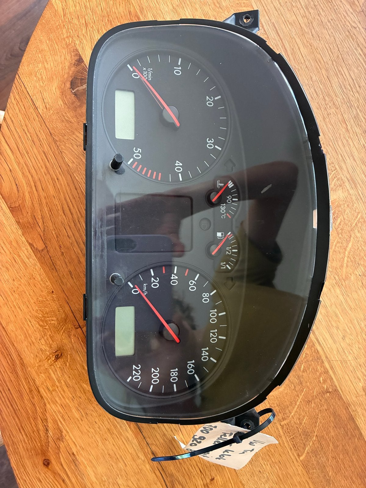 VW T4 km-klok Teller unit 7D0 920 801 H, Ophalen of Verzenden, Gebruikt, Volkswagen