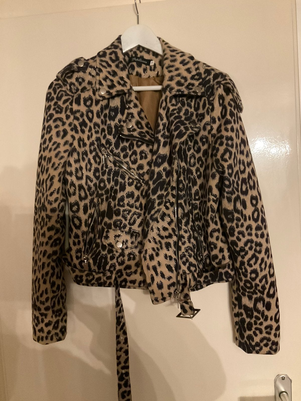 Tijgerprintjasje, Kleding | Dames, Maat 38/40 (M), Overige kleuren, Ophalen of Verzenden, Zo goed als nieuw