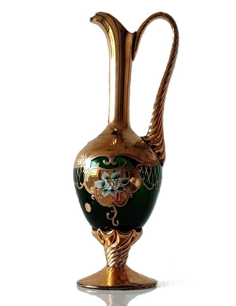 VENETIAANSE MURANO 'TRE FUOCHI' KARAF, Ophalen of Verzenden