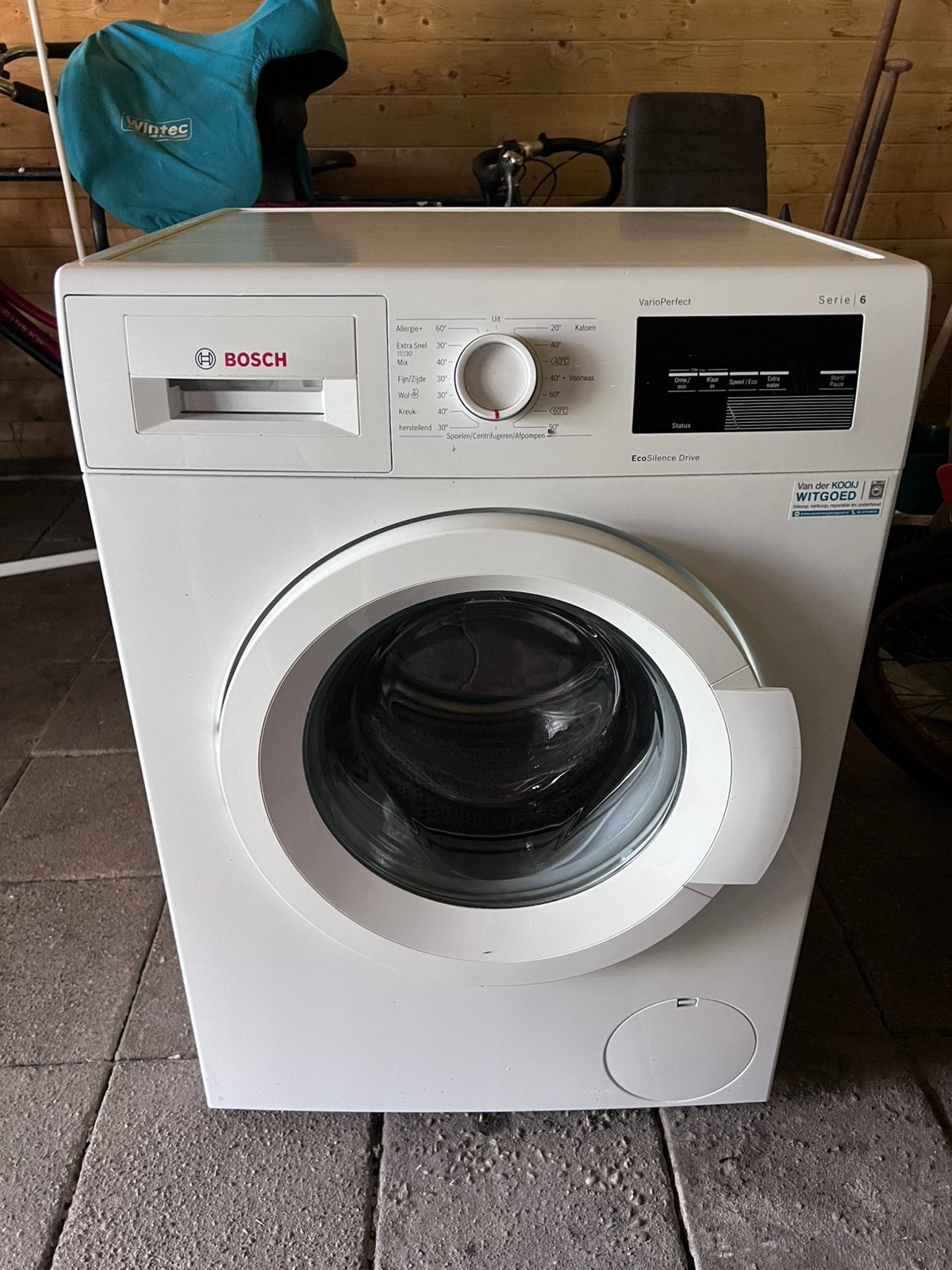 Bosch Vario Perfect Serie 6, Witgoed en Apparatuur, Wasmachines, Ophalen, Minder dan 85 cm, Zo goed als nieuw, Voorlader