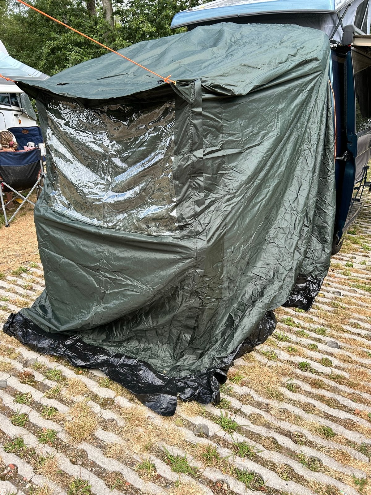 Achterklep tent voor Volkswagen Transporter T5/T6, Ophalen of Verzenden, Nieuw, Tot en met 2