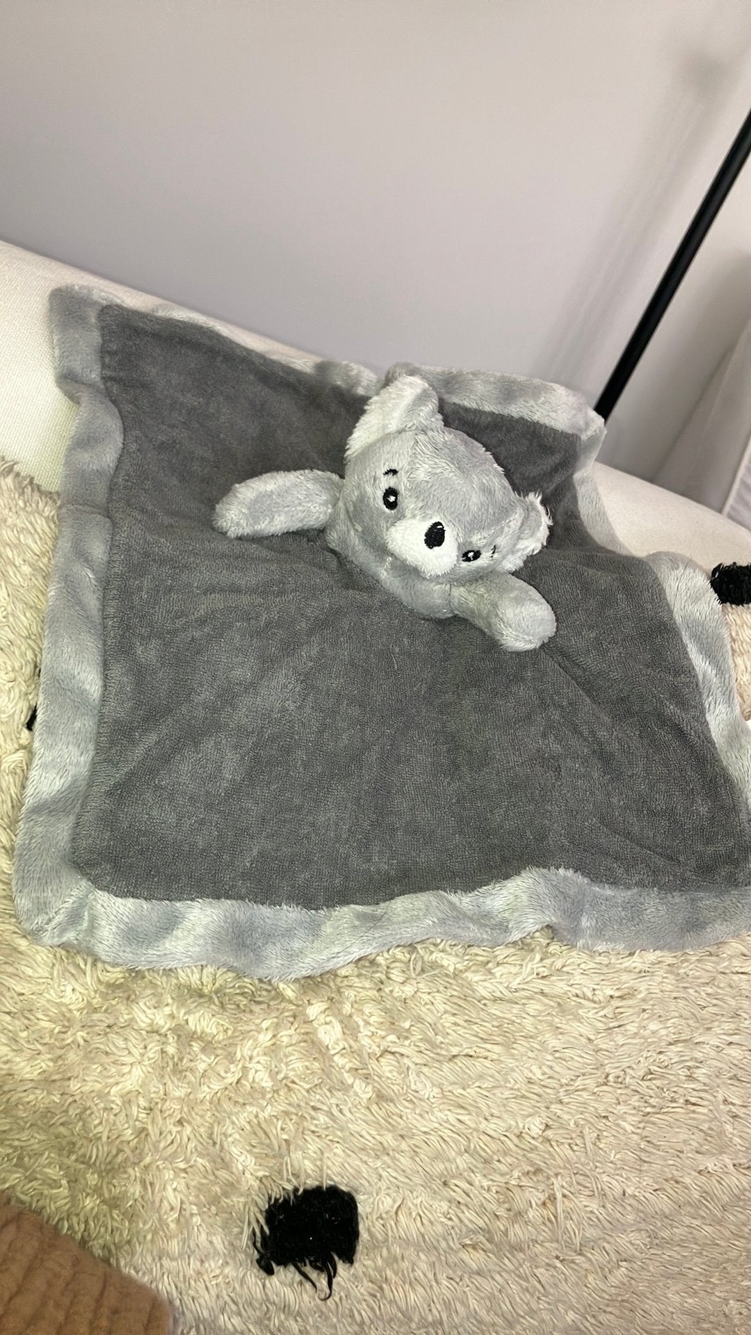 Natalis koala knuffeldoekje badstof, Beer, Grijs, Ophalen of Verzenden, Zo goed als nieuw