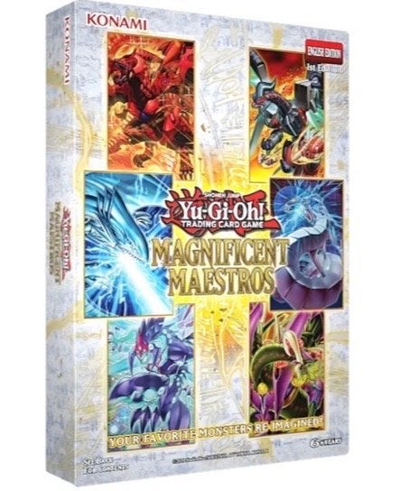 Yu-Gi-Oh! Magnificent Maestros Box, Ophalen of Verzenden, Nieuw, Boosterbox, Foil