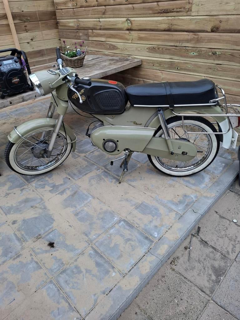 Kreidler Florett met bromfiets kenteken, Ophalen of Verzenden, Gebruikt