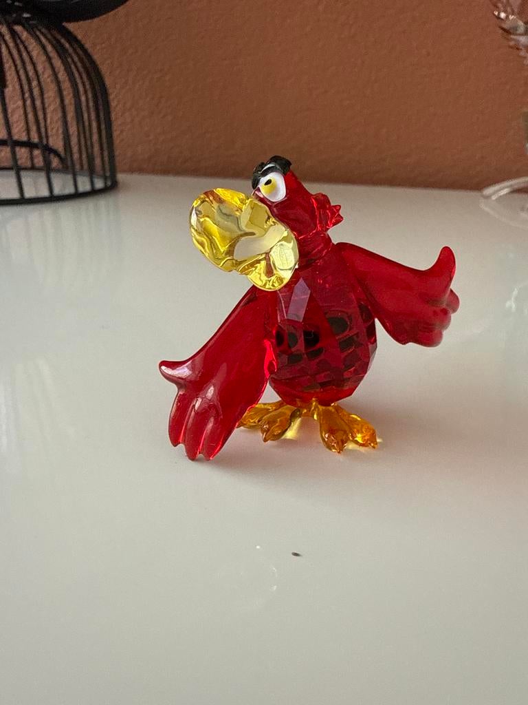 Swarovski Yago Papegaai Aladdin Disney Figuur, Verzamelen, Ophalen of Verzenden, Zo goed als nieuw, Figuurtje