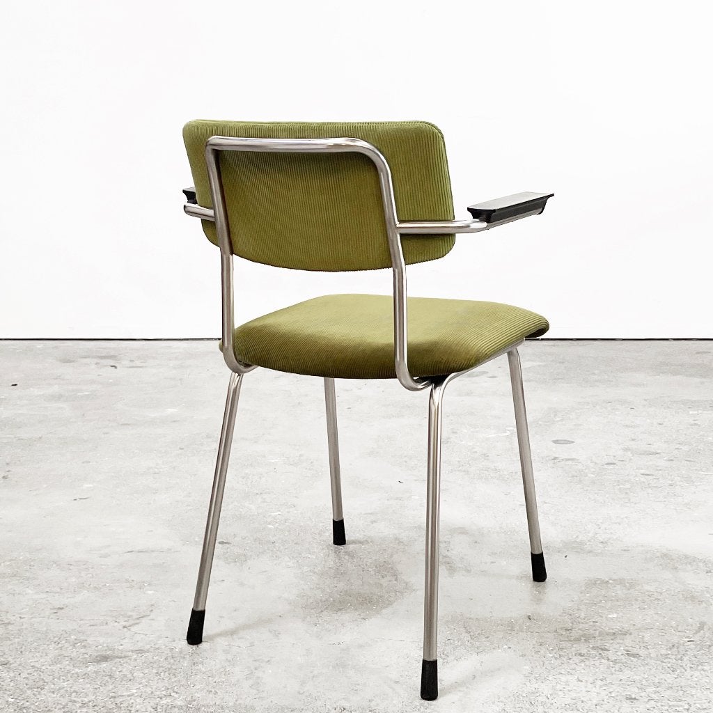 Vintage Gispen stoelen model 1235, info/prijs > beschrijving, Ophalen, Overige kleuren, Hout, Rijksstraatweg 188b 1115AV Duivendrecht