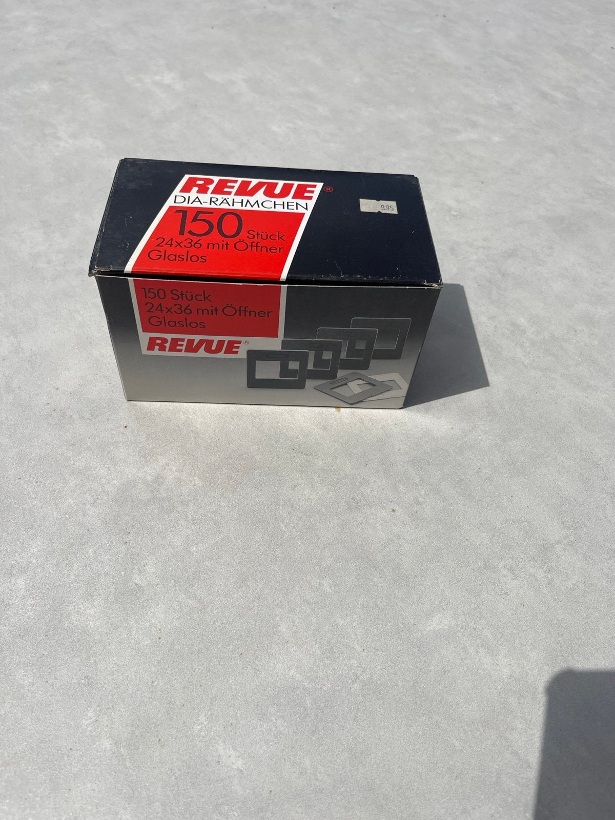 Doos Revue dia-raampjes 150 stuks zonder glas 35mm, Verzenden, Nieuw, Overige merken, Overig typen