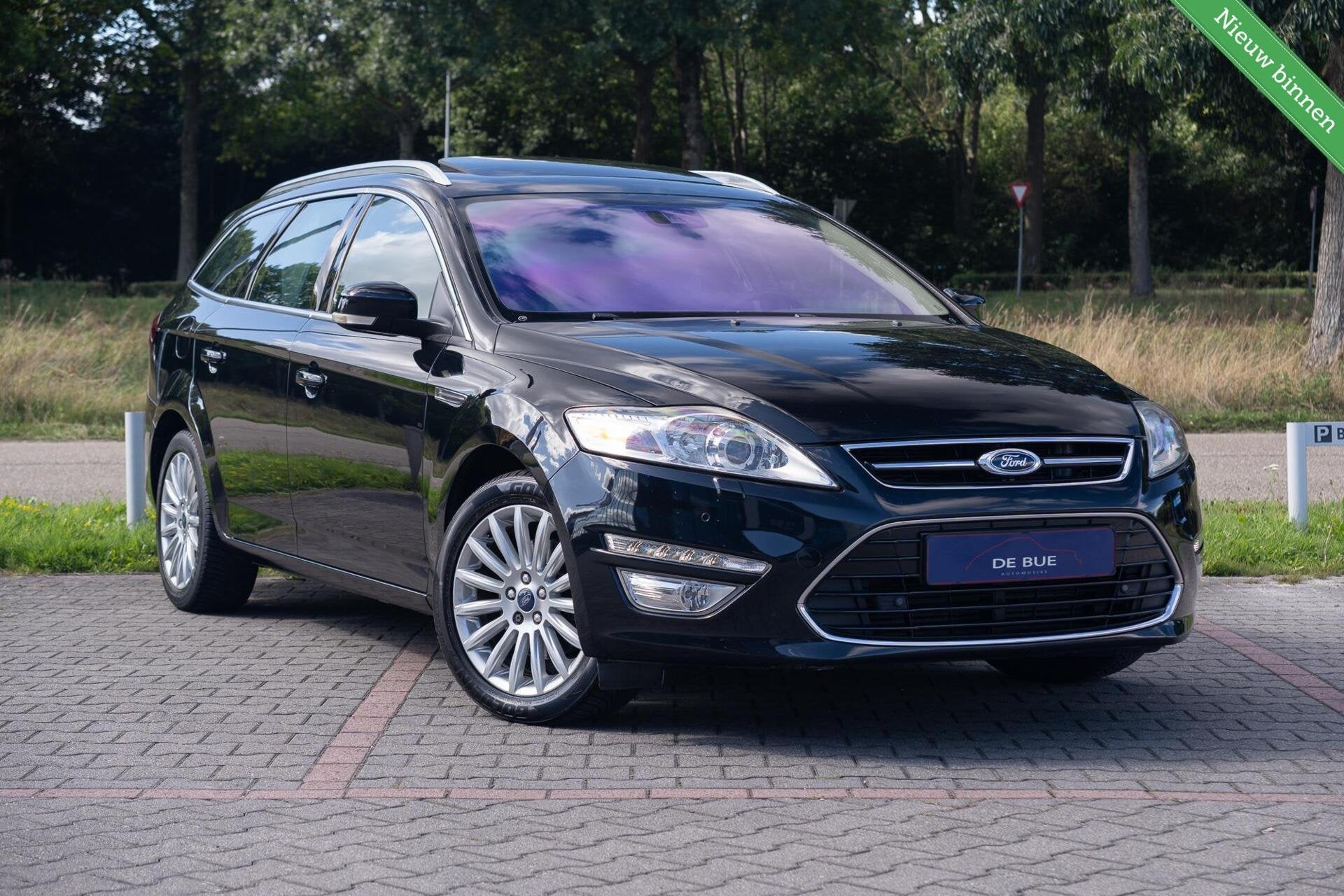Ford Mondeo Wagon 1.6 EcoBoost 160PK Platinum|Org NL NAP|2e, Auto's, Voorwielaandrijving, 15 km/l, Gebruikt, Zwart