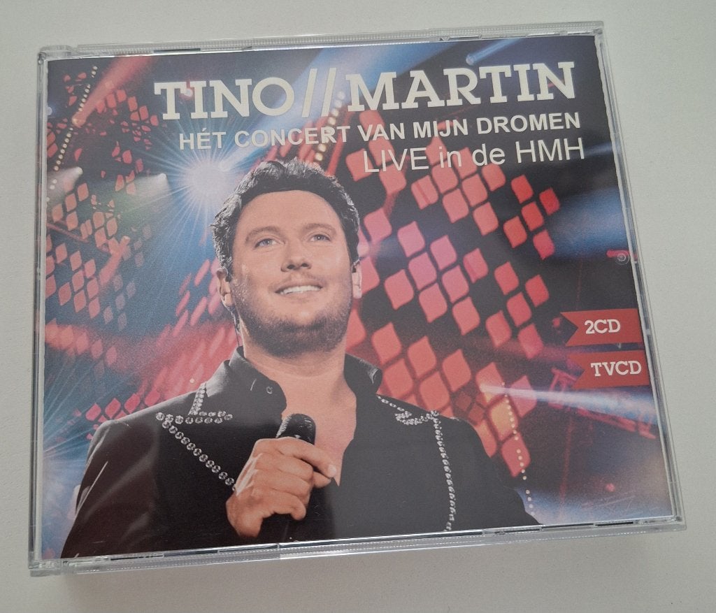 Tino Martin - Live in de HMH 2CD, Ophalen of Verzenden, Zo goed als nieuw, Levenslied of Smartlap, Boxset