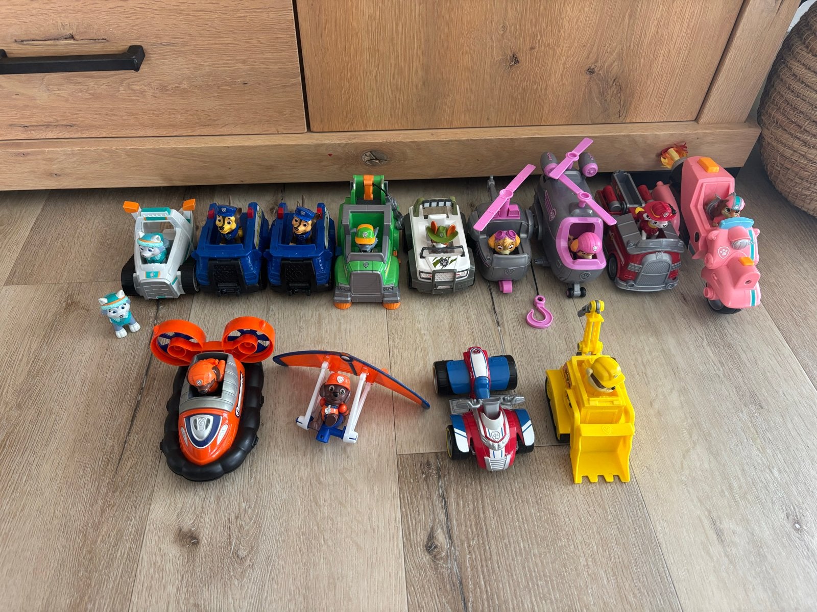 Grote Paw Patrol Voertuigen Collectie, Kinderen en Baby's, Speelgoed | Speelgoedvoertuigen, Ophalen of Verzenden, Gebruikt