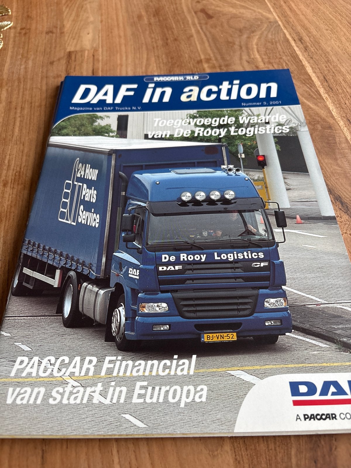 DAF in action - Nummer 3, 2001 - Magazine van DAF Trucks, Ophalen of Verzenden, Gelezen, Overige typen