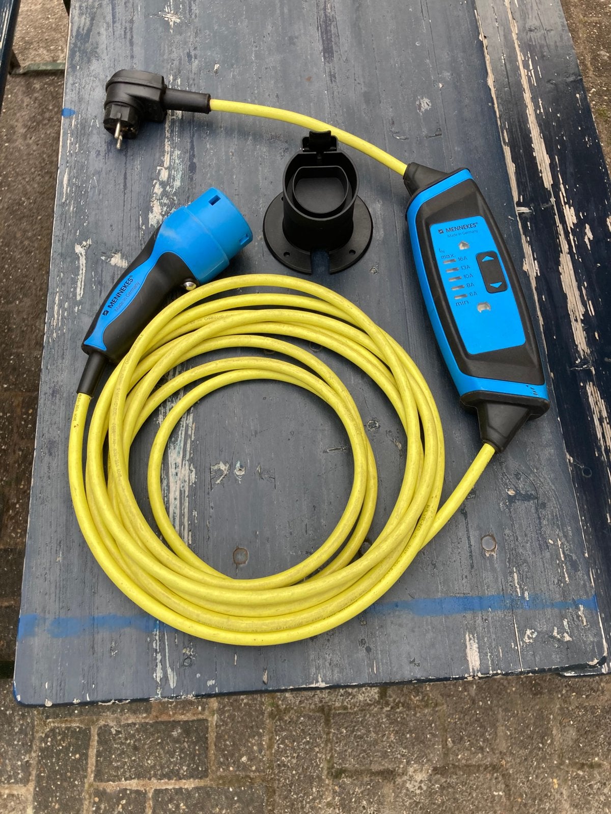 Mennekes laadadapter, Auto diversen, Laadpalen, Ophalen of Verzenden, Gebruikt, Laadkabel
