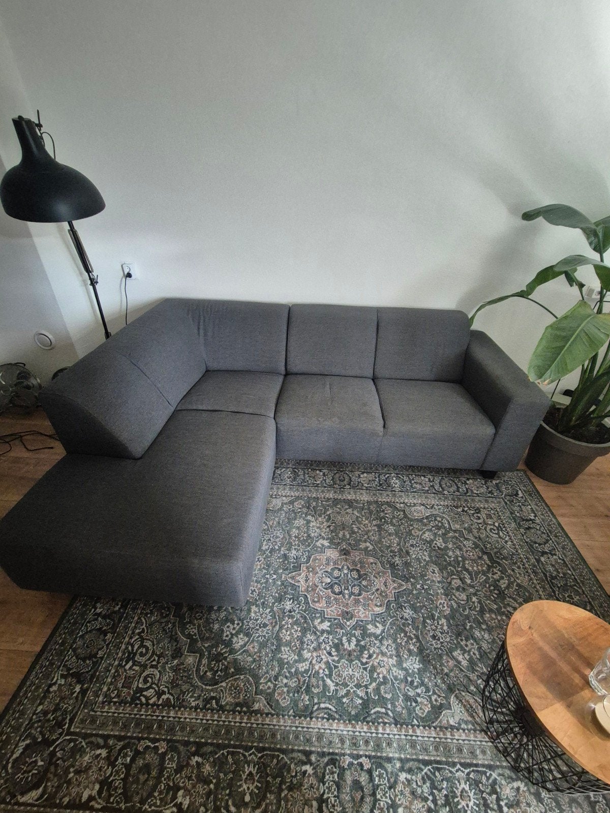 Hoekbank links - 230x170 cm - Gratis af te halen, Ophalen, Gebruikt, Driepersoons, 150 cm of meer