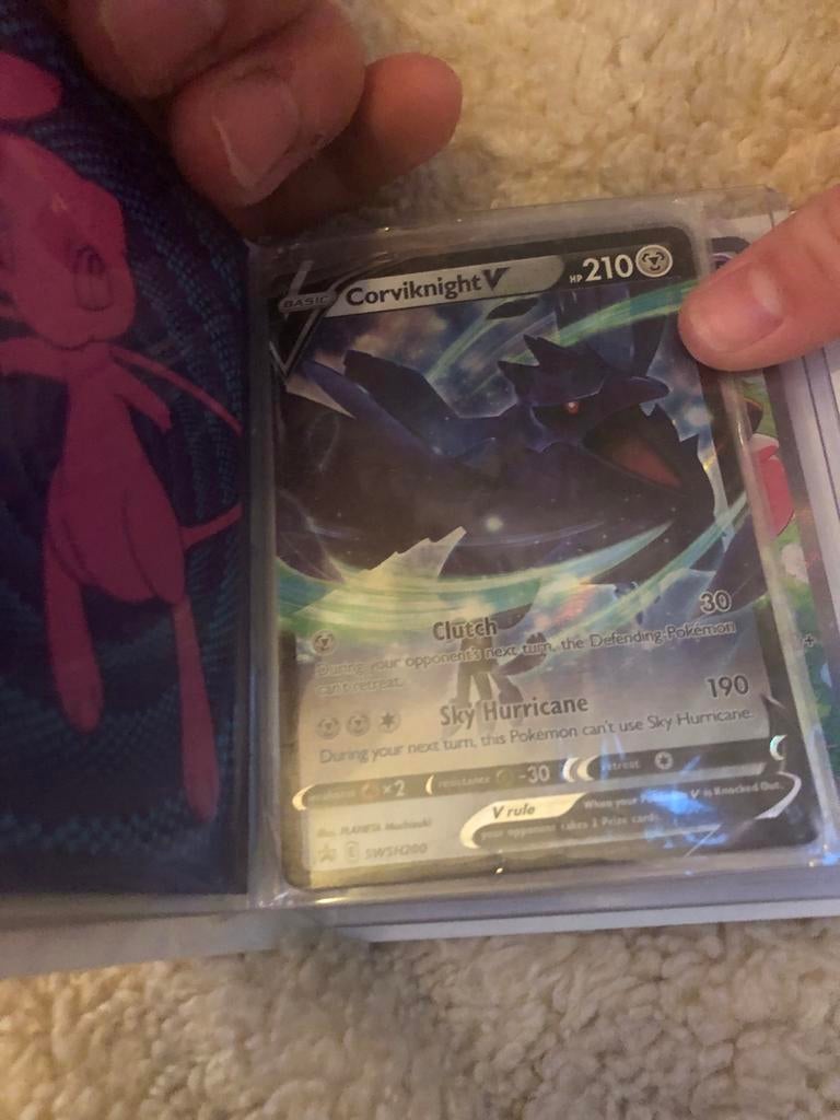 Corviknight V Pokémon Kaart SWSH200 - Zo goed als nieuw, Ophalen of Verzenden, Zo goed als nieuw, Losse kaart
