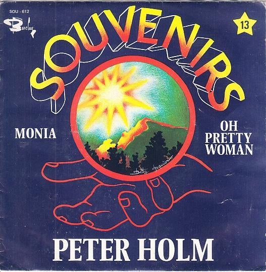 peter holm - monia / oh pretty woman, 7 inch, Single, Ophalen of Verzenden, Zo goed als nieuw