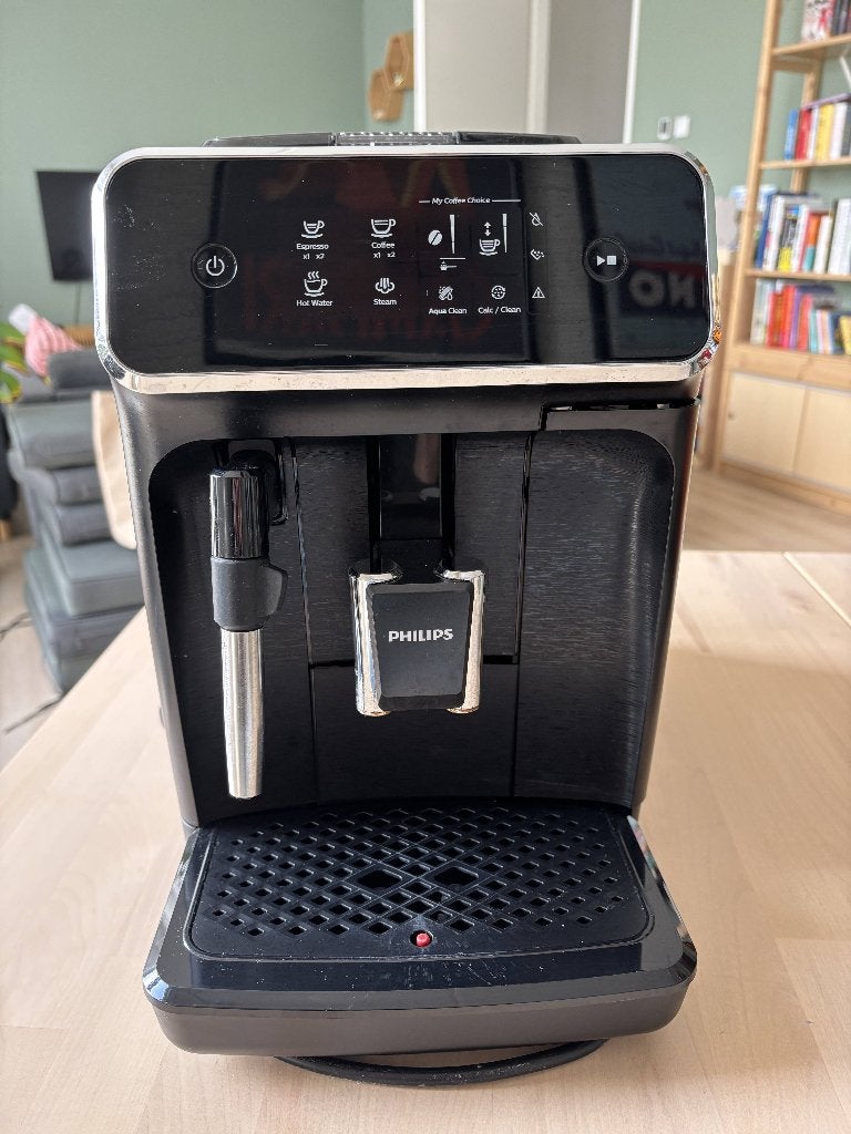 Philips Volautomatische Koffiemachine, Witgoed en Apparatuur, Koffiezetapparaten, Ophalen, Gebruikt, Koffiemachine, Koffiebonen
