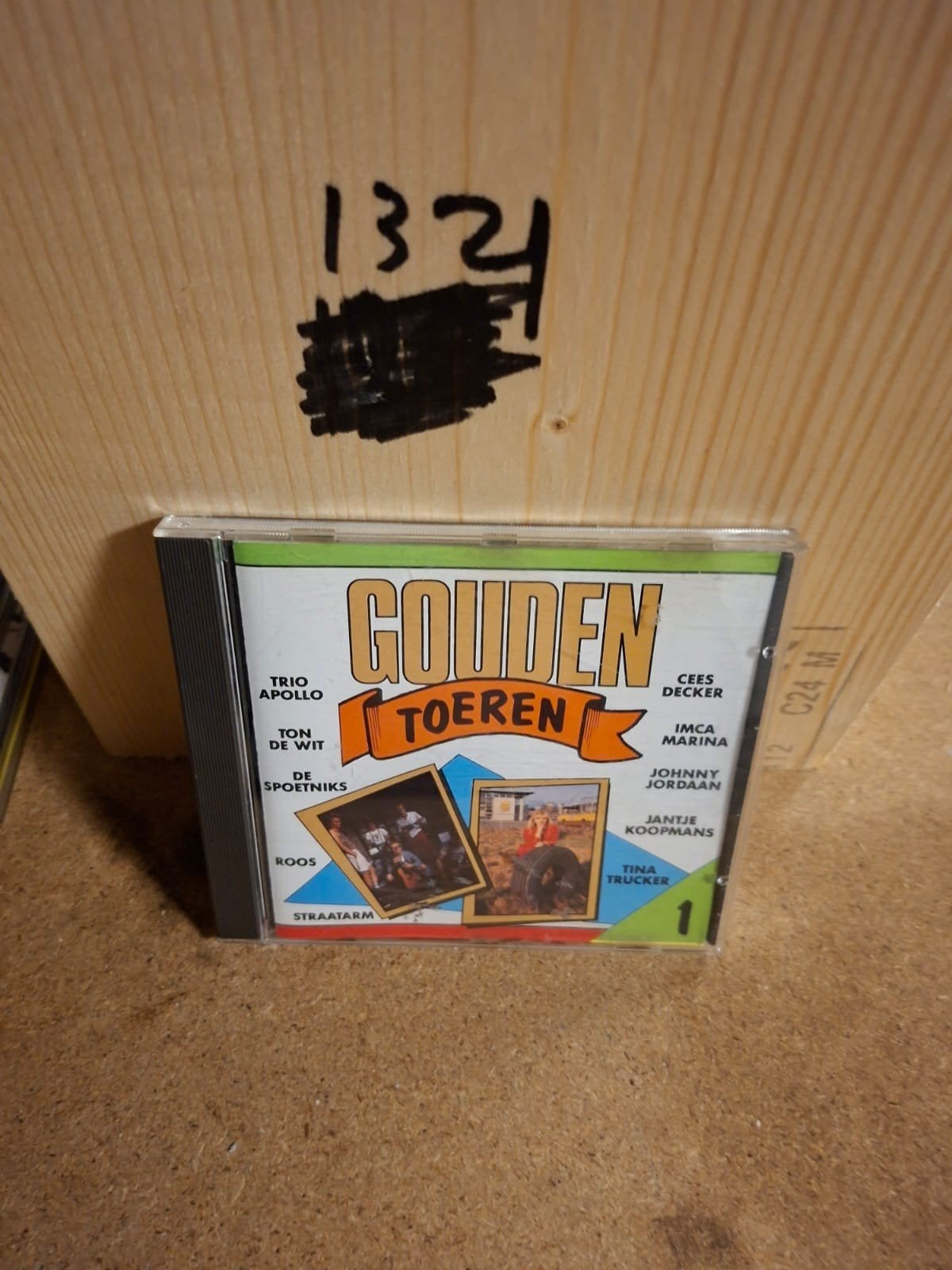 Gouden Toeren 1 - Diverse Artiesten CD, Gebruikt, Ophalen of Verzenden, Verzamelalbum, Inclusief doosje