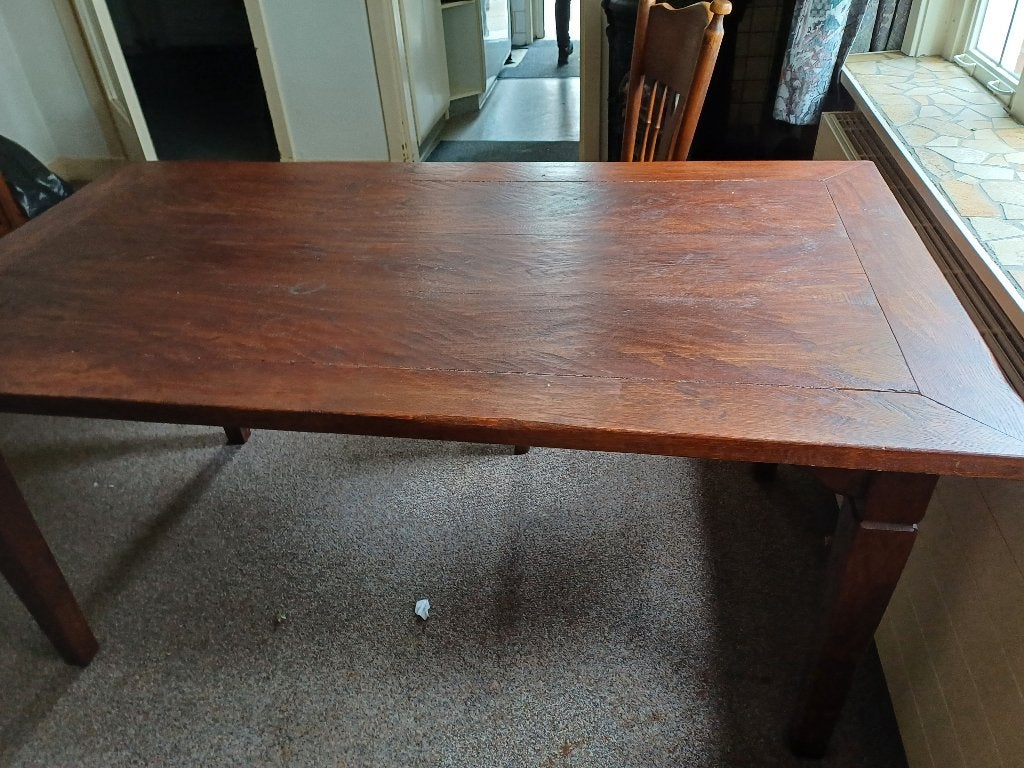 mooie eettafel, Ophalen, Gebruikt, 50 tot 100 cm, 150 tot 200 cm