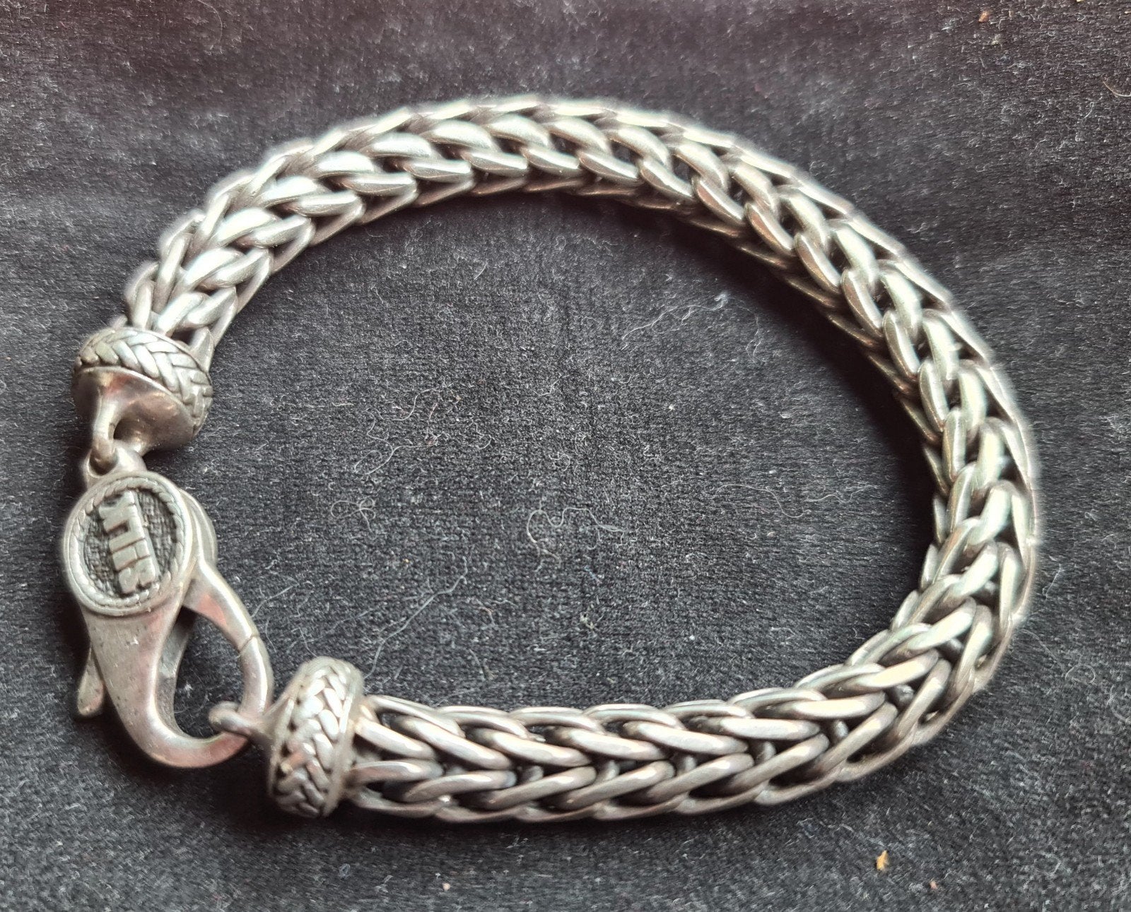 Zilveren SILK armband, Ophalen of Verzenden