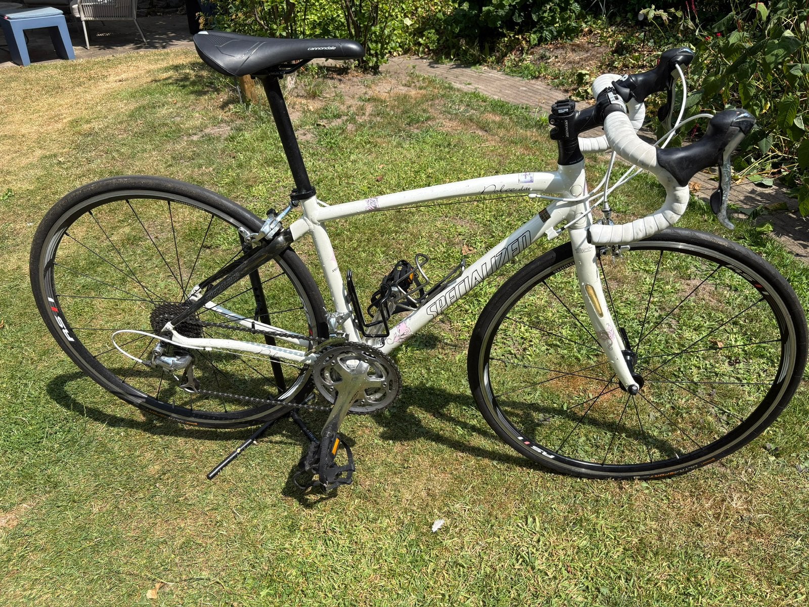 Specialized racefiets - Shimano 105 - Wit/Roze, Fietsen en Brommers, Fietsen | Heren | Sportfietsen en Toerfietsen, 28 inch, Gebruikt