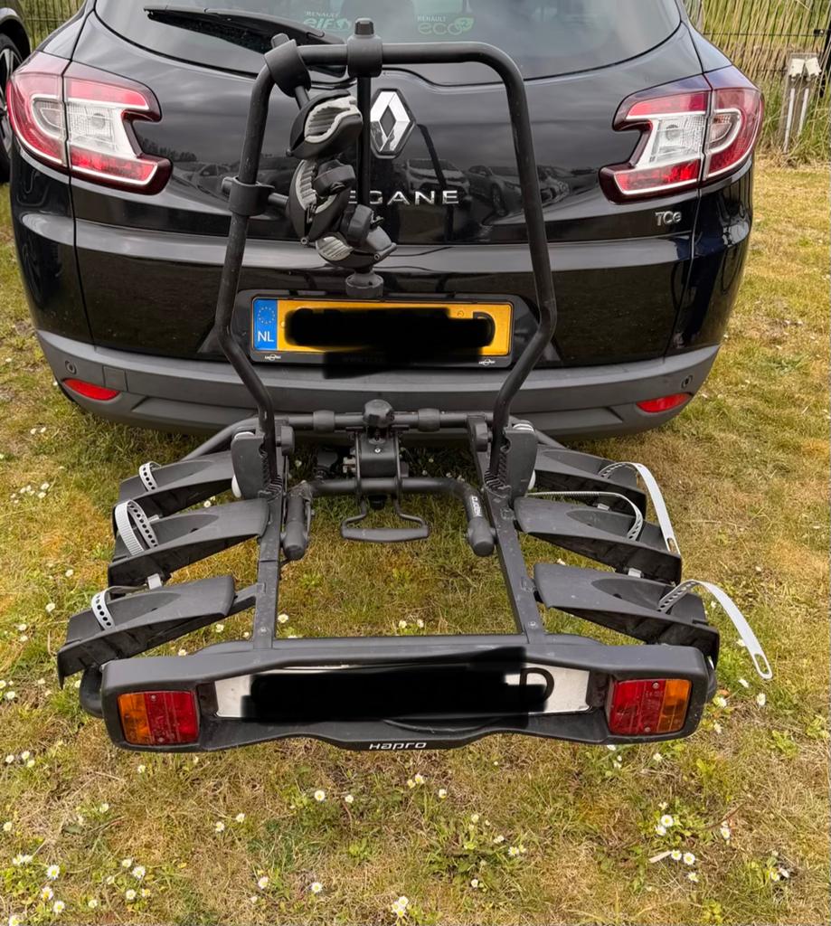 Hapro Trekhaakdrager voor 3 fietsen - Gebruikt, Ophalen, 3 fietsen of meer, Gebruikt, Trekhaakdrager