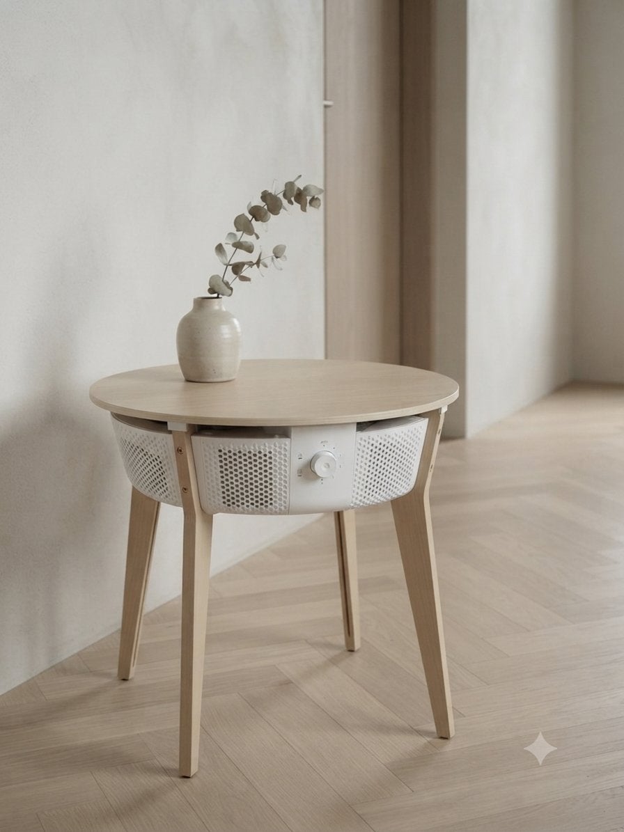 IKEA STARKVIND bijzettafel met slimme luchtreiniger nieuw, Ophalen, Zo goed als nieuw, Luchtreiniger