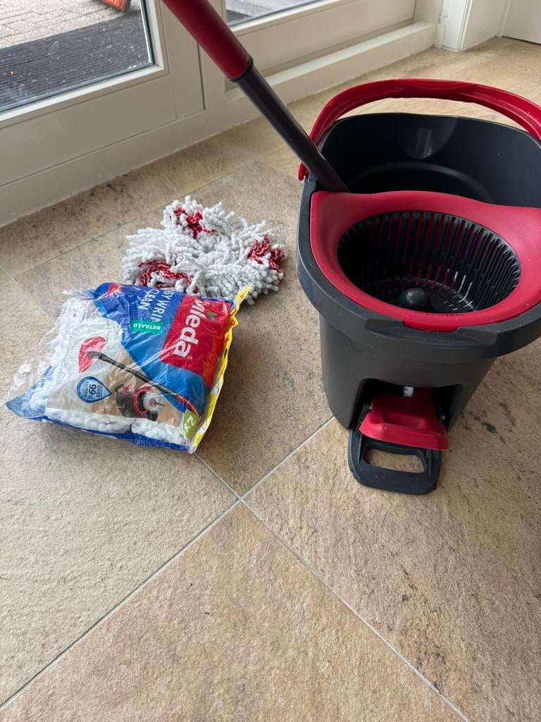 Vloerreiniger Vileda zie tekst zgan, Ophalen of Verzenden, Mop of Dweil