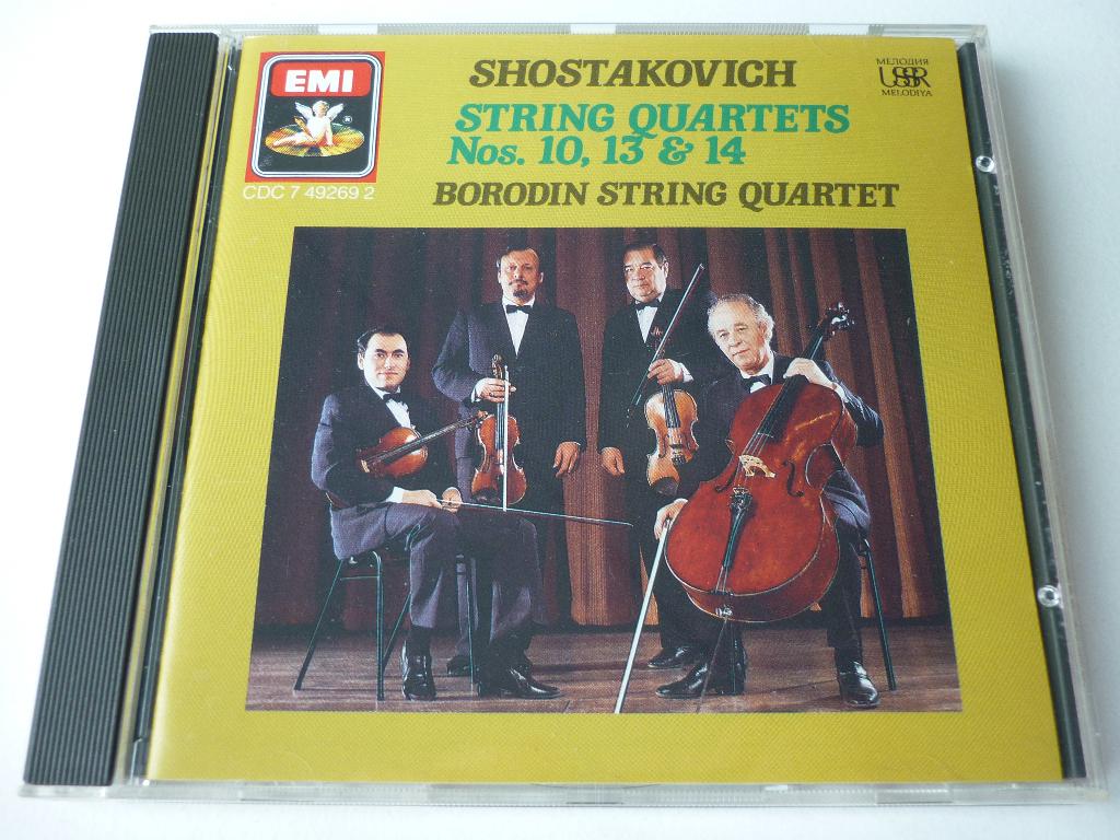 Shostakovich / Borodin String Quartet ‎– Quartets 10, 13 &14, Ophalen of Verzenden, Romantiek, Gebruikt, Kamermuziek