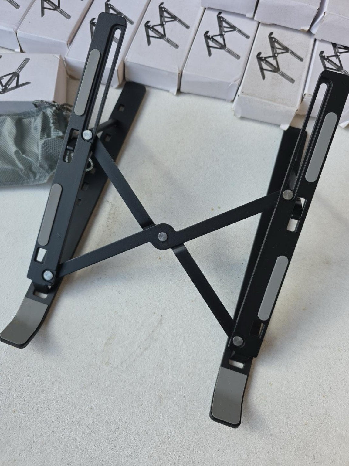 PARTIJ! Verstelbare Laptopstandaard -Ergonomisch + Draagbaar, Ophalen of Verzenden, Nieuw, In diepte verstelbaar