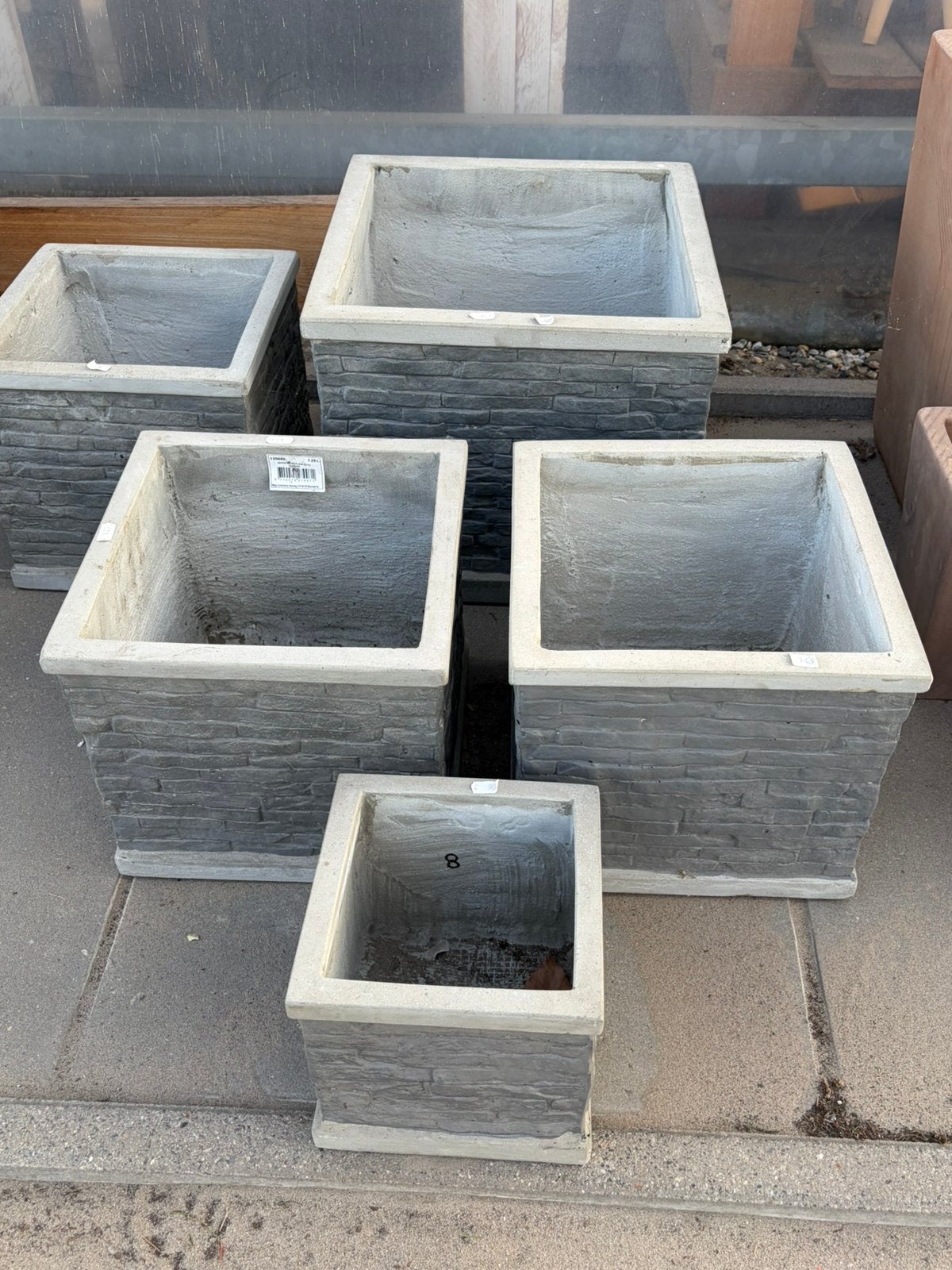 Mix partij bloempotten, Tuin en Terras, Bloembakken en Plantenbakken, Ophalen, Kunststof, Minder dan 30 cm, Rond