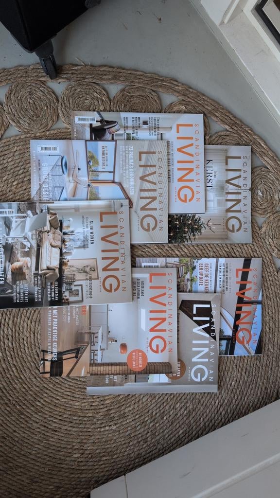 Scandinavian Living magazines - diverse jaargangen, Ophalen of Verzenden, Gelezen, Overige typen
