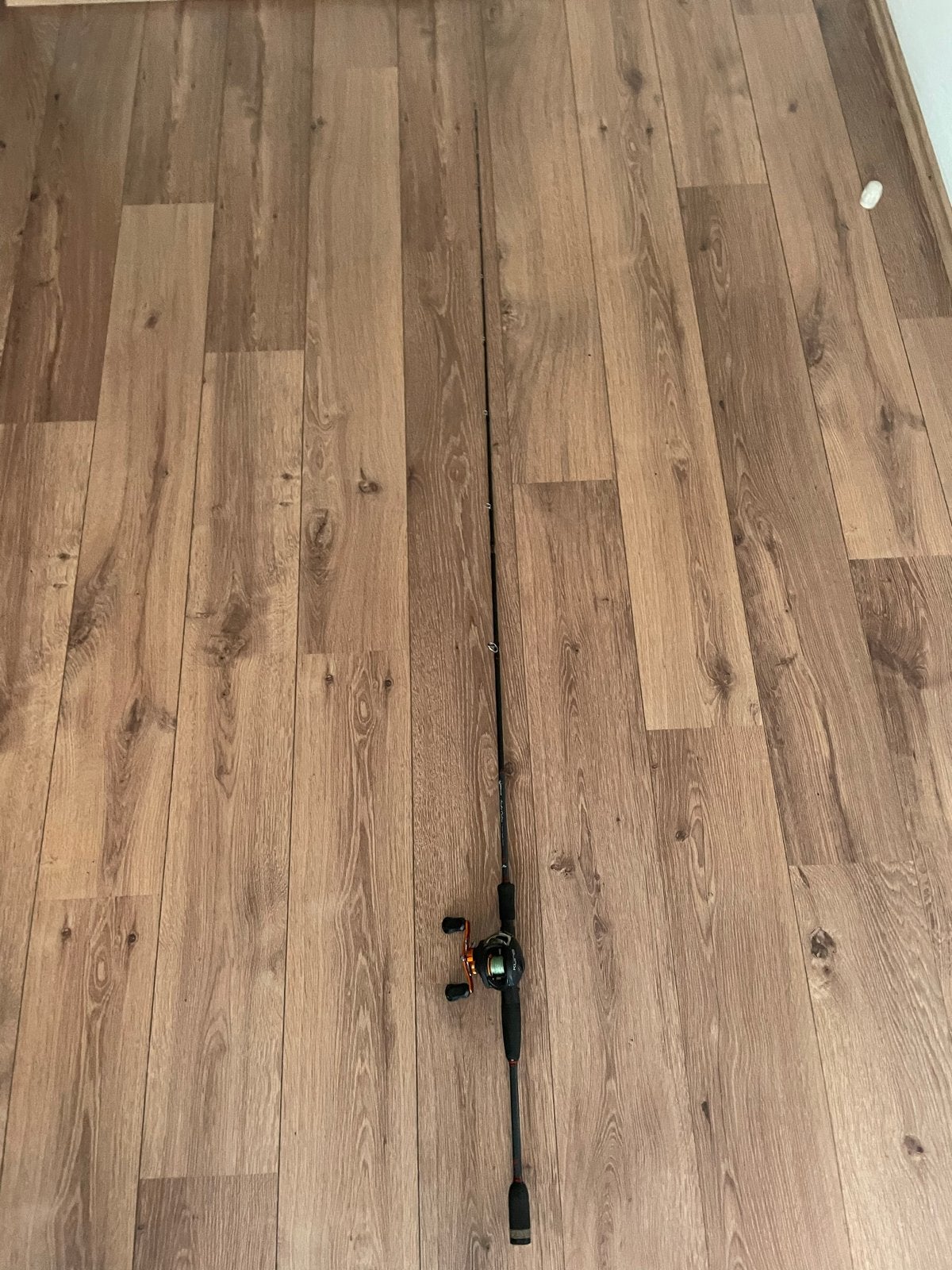 Fox Rage Zander Casting hengel met Kuro BC120L reel, Ophalen of Verzenden, Zo goed als nieuw, Werphengel