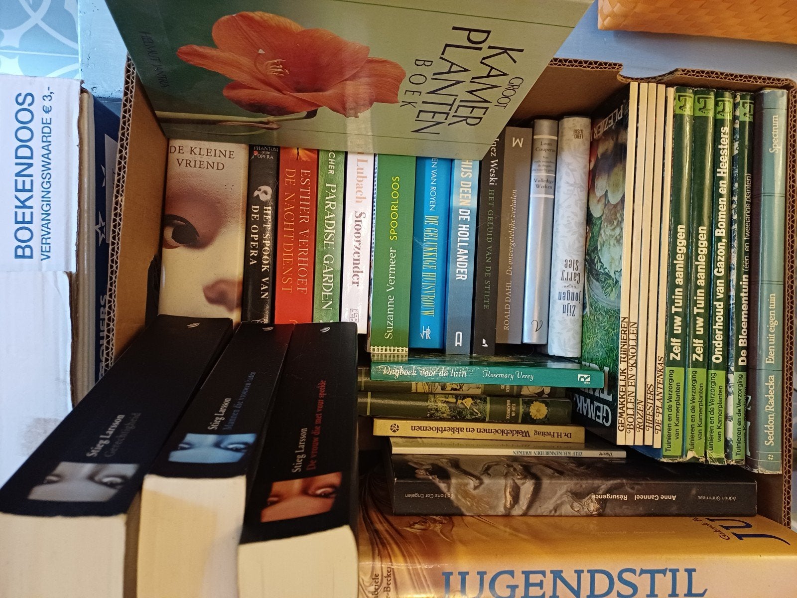 Doos diverse boeken, Ophalen, Gelezen, Overige
