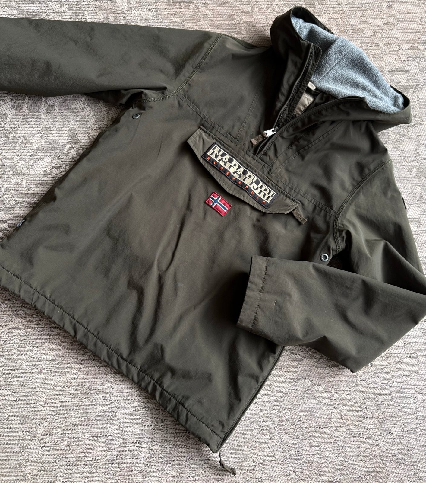Napapijri Anorak Jas Maat 158, Ophalen of Verzenden, Gebruikt, Jongen, Jas