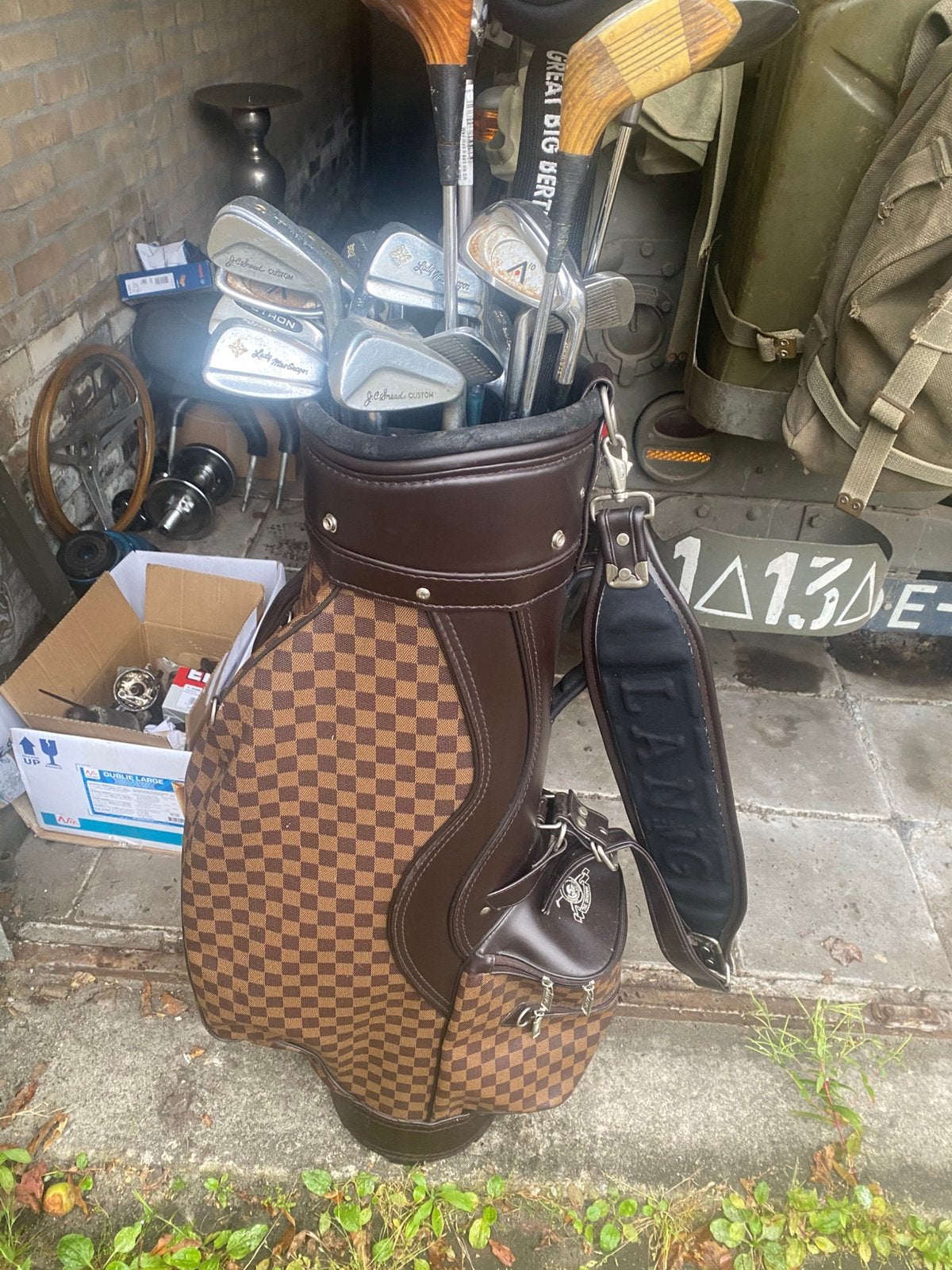 Stylvolle golfset, Sport en Fitness, Golf, Ophalen of Verzenden, Zo goed als nieuw, Set