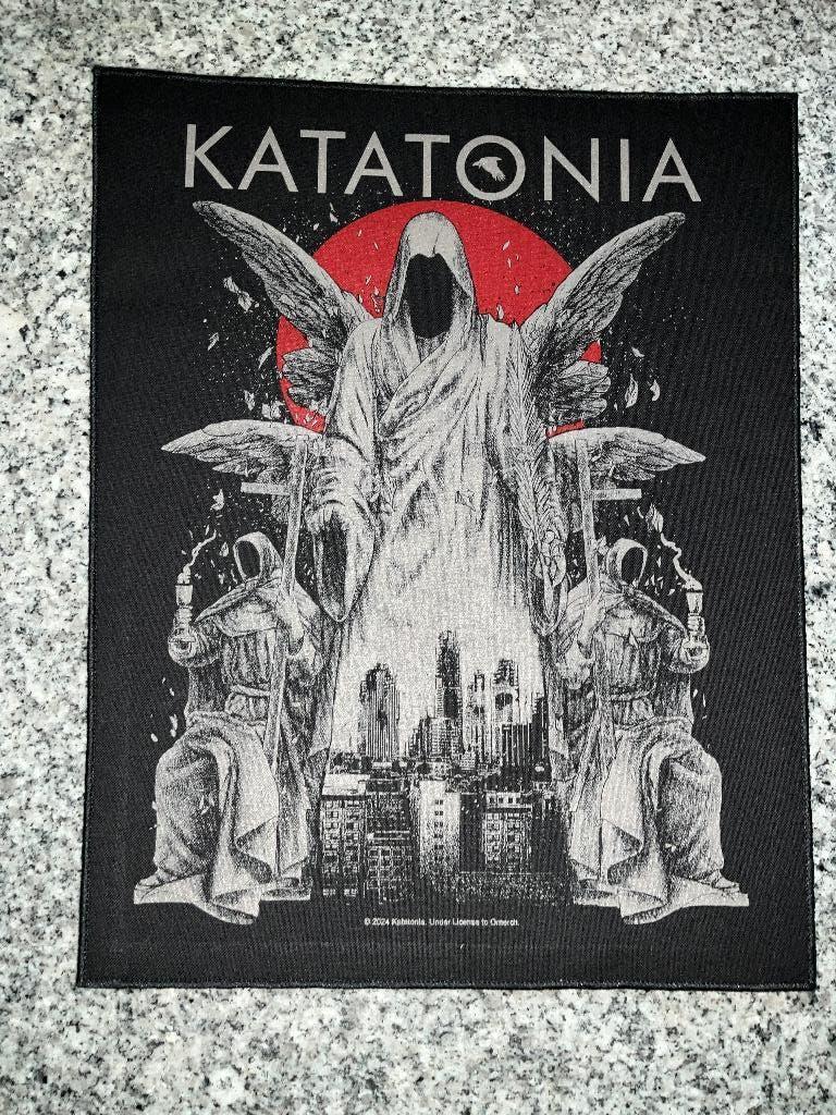 Backpatch/Embleem meerkleurig Katatonia Night is the new day, Verzamelen, Nieuw, Ophalen of Verzenden, Backpatch/Embleem meerkleurig Katatonia Night is the new day