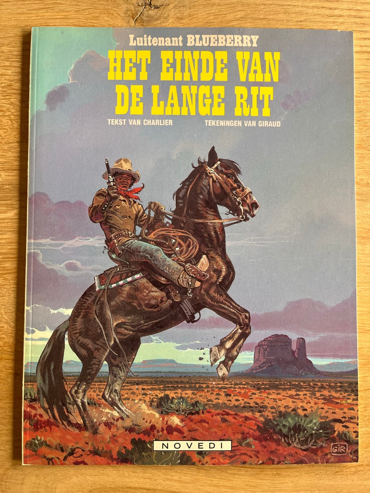 Luitenant Blueberry: Het Einde van de Lange Rit (1ste druk), Eén stripboek, Ophalen of Verzenden, Gelezen