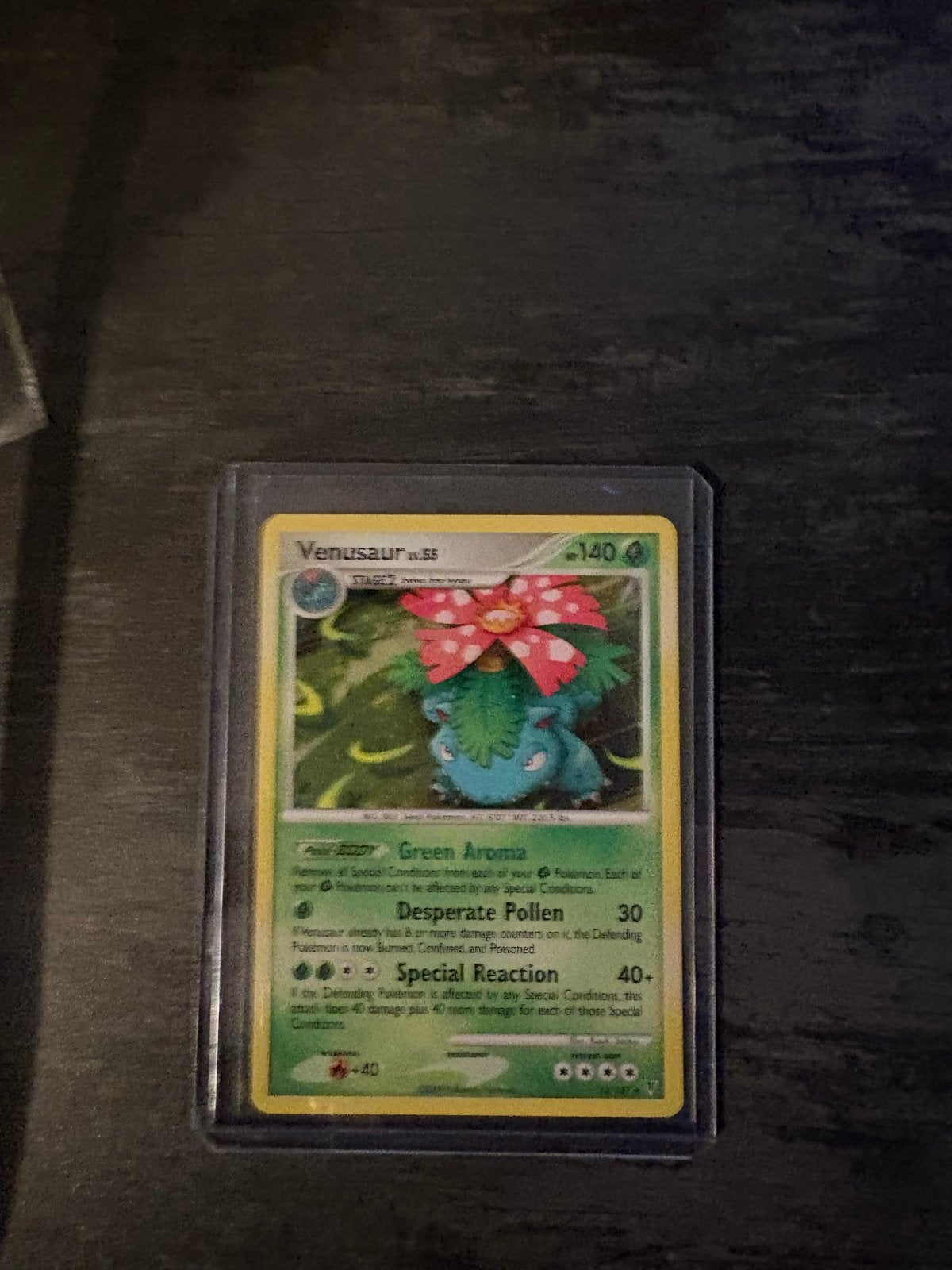 Venusaur lvl.55, Ophalen of Verzenden, Zo goed als nieuw, Losse kaart