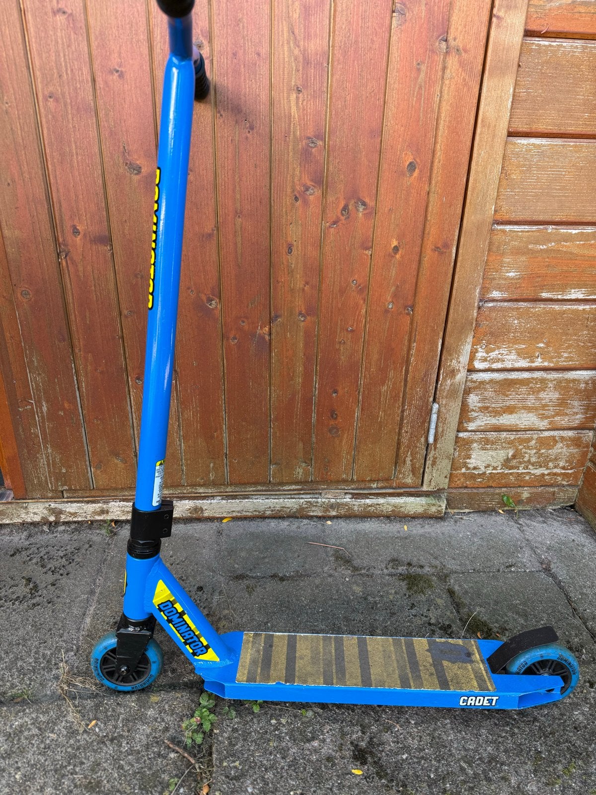 Dominator Cadet Stuntstep - Blauw, Fietsen en Brommers, Steps, Ophalen of Verzenden, Gebruikt, Gewone step